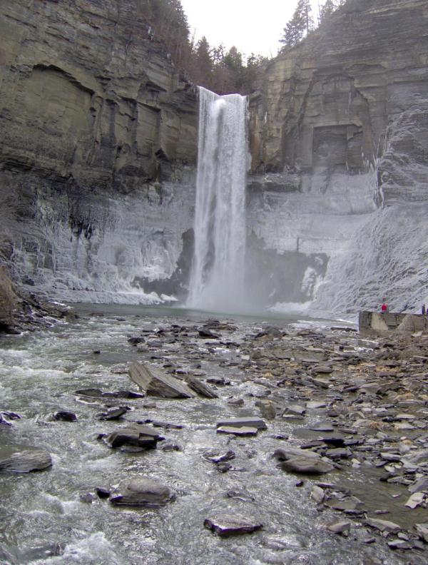 Taughannock with Ice